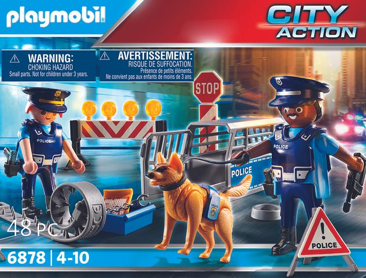 Actual product image Playmobil Police roadblock (6878, Playmobil City Action)