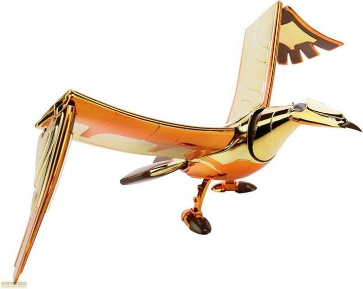 Image du produit HL Pro Les Mystérieuses Cités d'Or Figurine Diecast Metaltech 07S Le condor doré 17 cm
