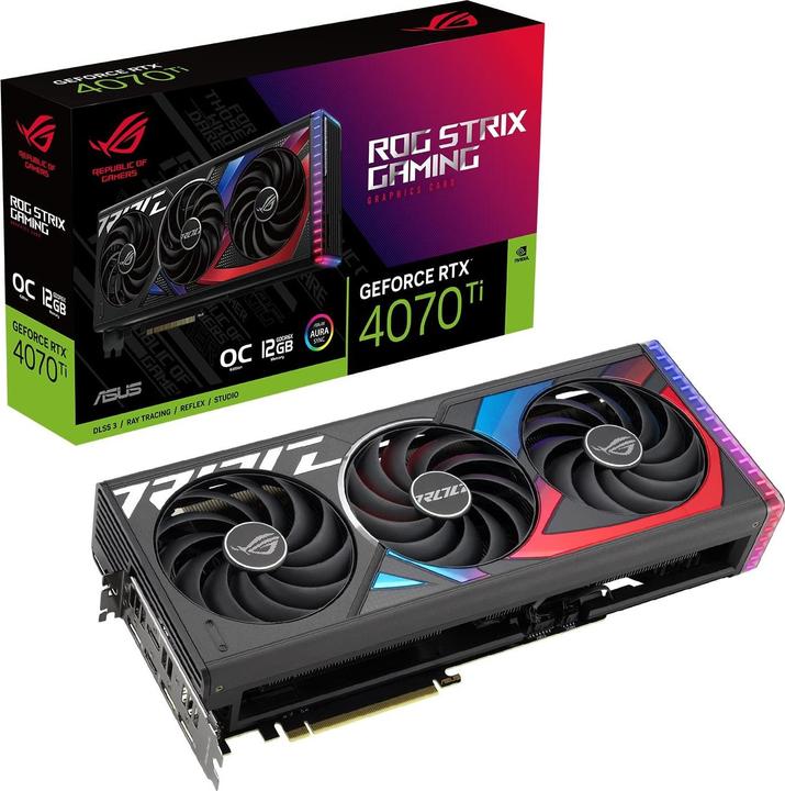 ASUS ROG STRIX GeForce RTX 4070 Ti OC EDITION (12 GB)