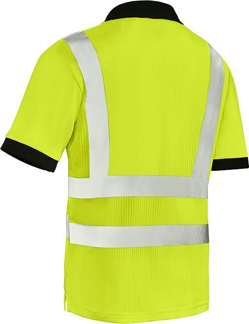Actual product image Texxor unisex high visibility shirt SYLT yellow size S