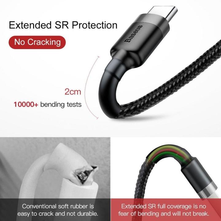 Actual product image Baseus Catklf-A (0.50 m, USB 2.0)