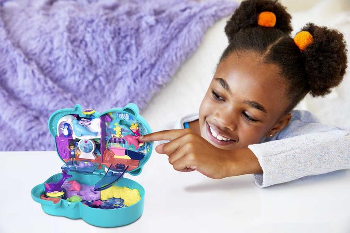 Actual product image Polly Pocket Otter Aquarium Compact