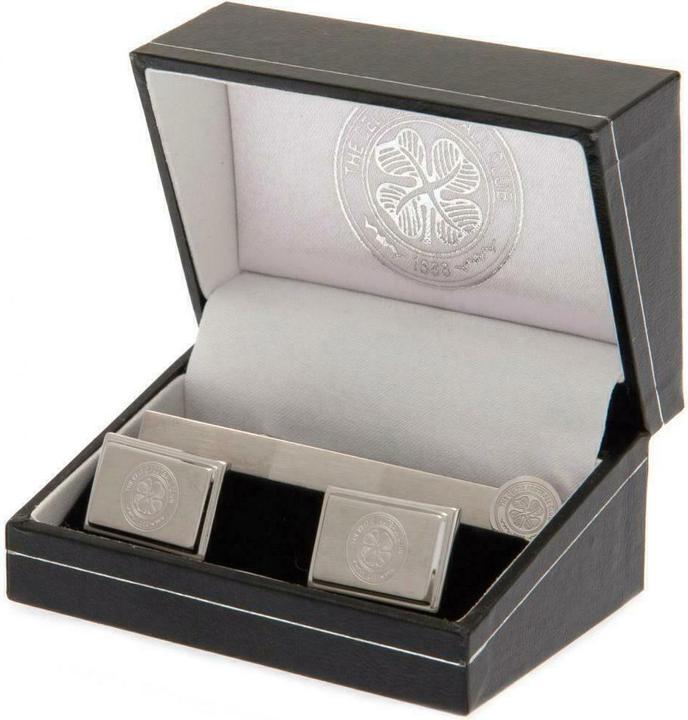 Actual product image Celtic FC Crest cuff set (100% synthetic material)