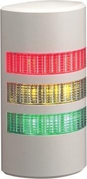 Patlite Halbsäule WEP-302FB-RYG Wandm. Buz LED R-Y-G