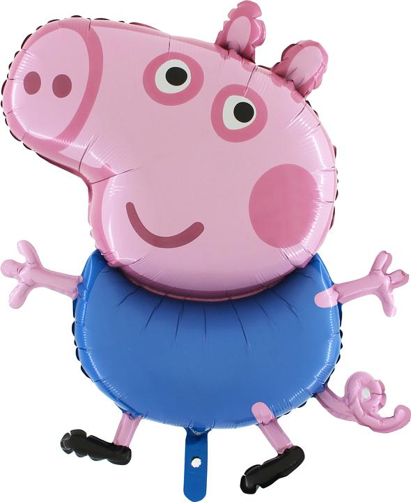 Produktbild Karaloon Folienballon Peppa Pig and Teddy 45 cm, ohne Füllung (1 x)