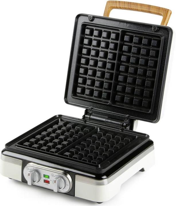 Produktbild Domo WAFFELEISEN – POWDER WHITE Waffeleisen Weiss