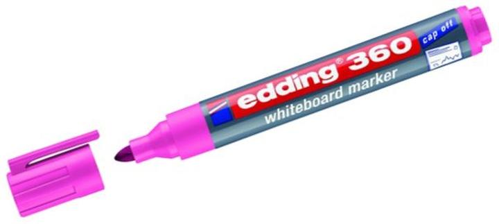 Produktbild Edding Whiteboardmarker 360 nachfüllbar 1,5-3mm rosa (Rosa, 3 mm, 1 x)