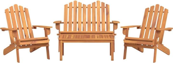 Image du produit VidaXL Ensemble de salon de jardin Adirondack 5 pièces en acacia massif