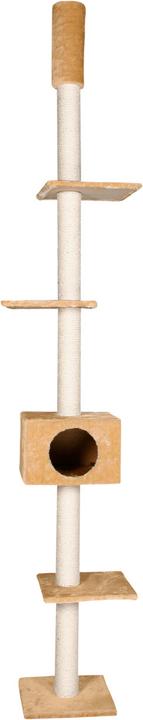 Actual product image Karlie Cat tree Cometa with ceiling tensioner (263 cm, Beige)