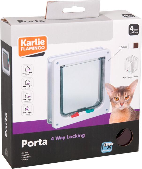 Actual product image Karlie Ardelia (Magnetic cat flap)