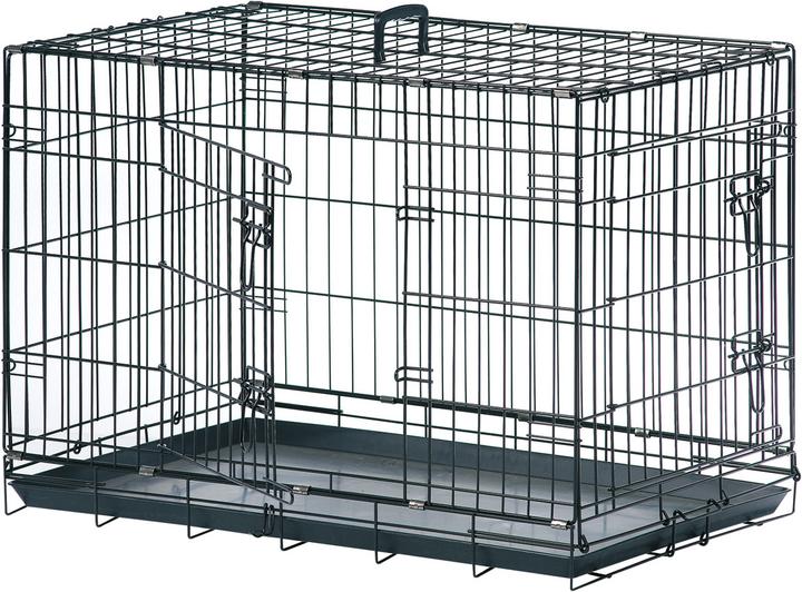 Produktbild Karlie Drahtkäfig schwarz (Hund, Faltbar, Waschbar)