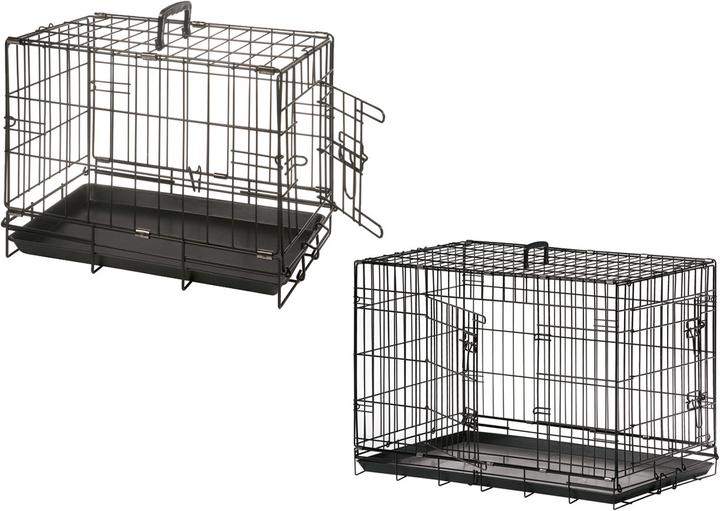 Produktbild Karlie Drahtkäfig schwarz (Hund, Faltbar, Waschbar)