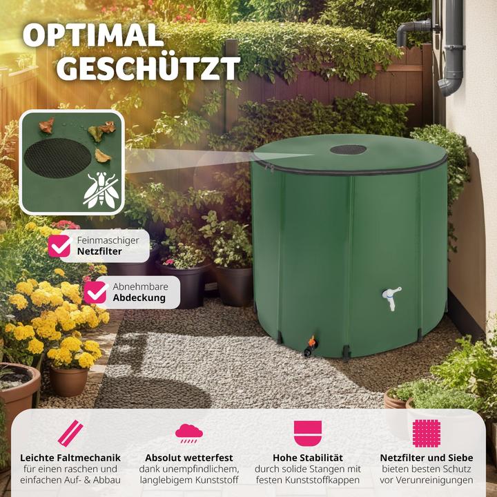 Produktbild tectake Regenwassertank (750 l)