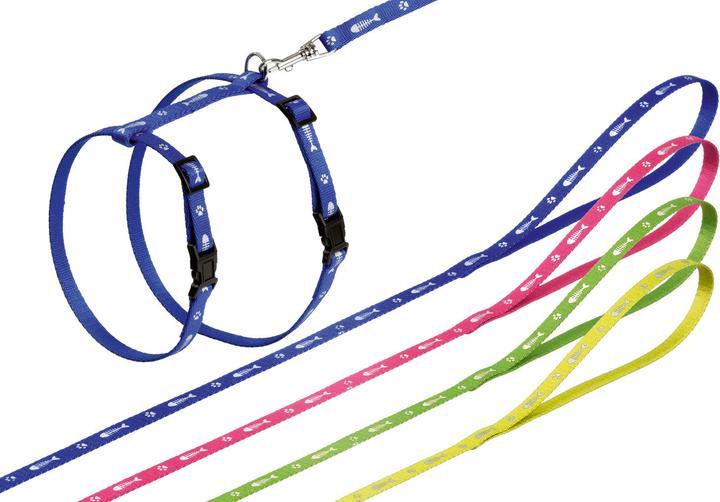 Produktbild Karlie Art Sportiv Geschirr und Leine Fisch (Katze, Spazieren)