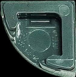 Actual product image LEGO 1x1 Tile Quarter Dark Bluish Grey Quarter Tile 25269 NEW! Lot 500x (25269)