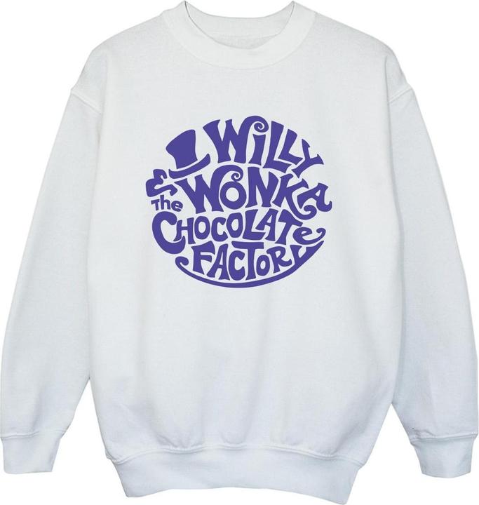 Willy Wonka & the Chocolate Factory Typed Logo Sweatshirt Jungen