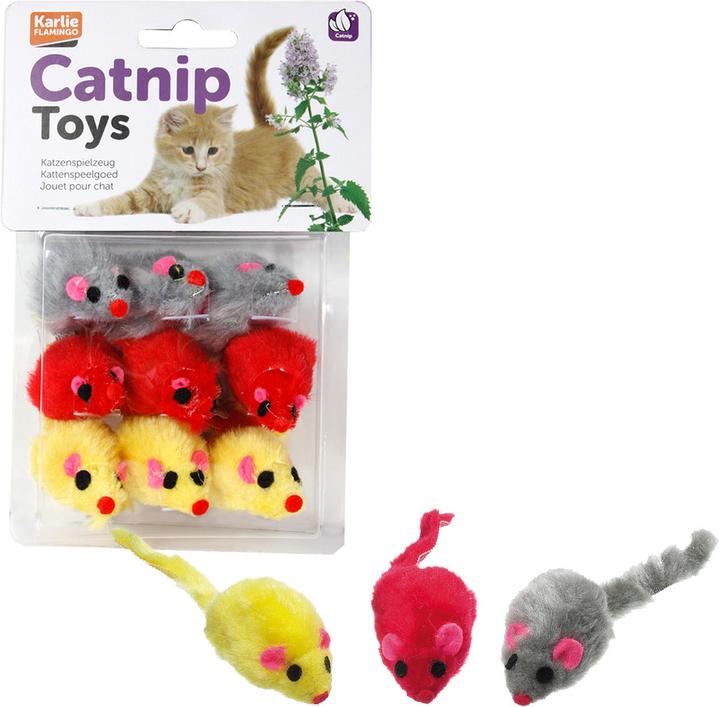Immagine prodotto Karlie Topi in pelliccia (Gatto di peluche)