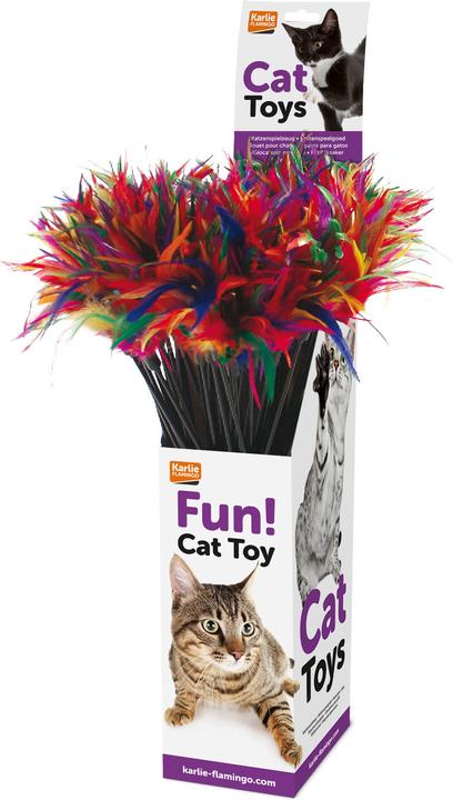Produktbild Karlie Federwedel (Ballspielzeug Katze)