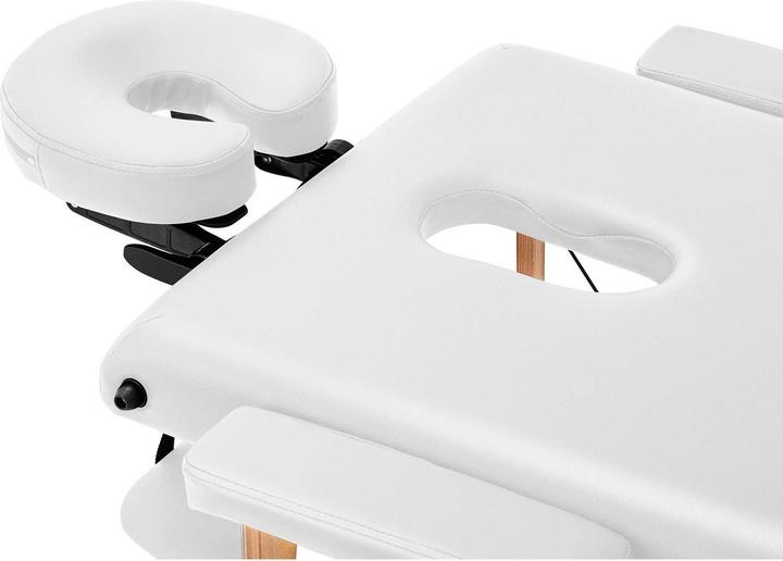 Produktbild Physa Massageliege klappbar extrabreit Massagebank Massagetisch Holzrahmen 227 kg