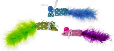 Produktbild Karlie Polka Maus (Spielmaus Katze)