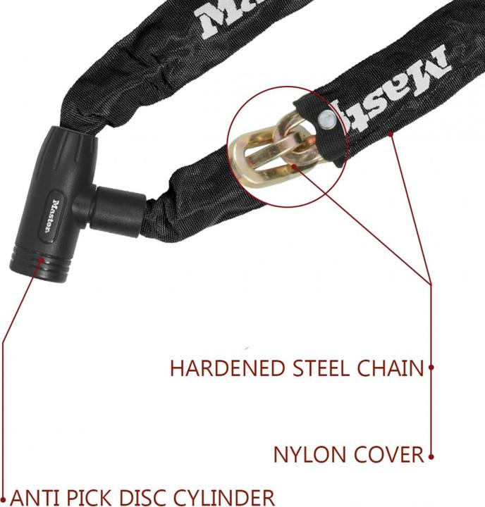Actual product image Master Lock Kettenschloss (90 cm)