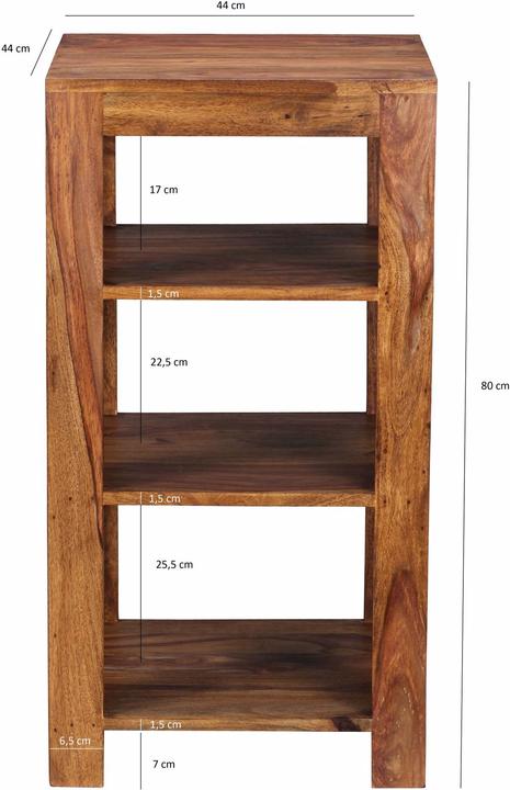 Actual product image Wohnling Mumbai (44 x 44 x 83 cm)