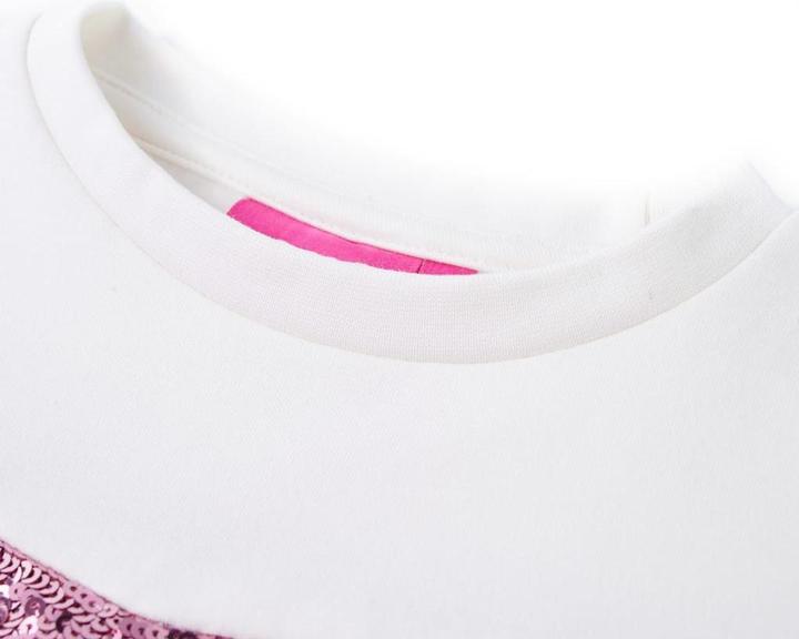Immagine prodotto VidaXL Felpa da bambino rosa lampone 104,Materiale: 95% cotone (104)