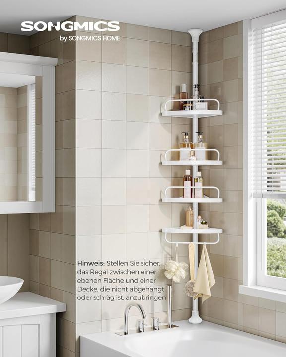 Actual product image Songmics Shower (35 x 25 x 305 cm)