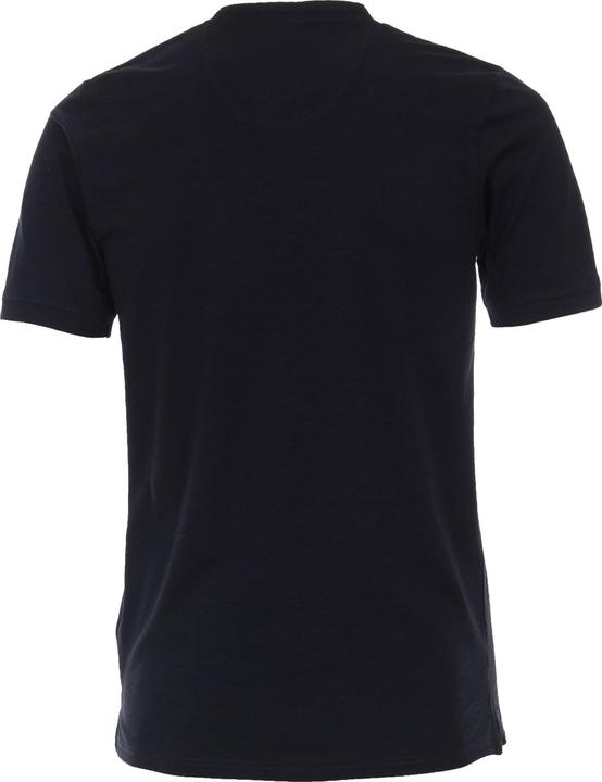 Actual product image Casa Moda T-Shirt Kurzarm-Henley-Shirt mit Print und Stickerei (XL)