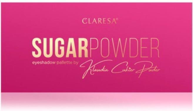 Actual product image Claresa Sugar Powder Eyeshadow Palette 12 Grams