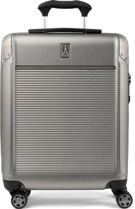 Actual product image Travelpro Platinum Elite - Slim Carry-On Expandable Hardside Spinner Metallic (41 l, Hand luggage (up to 50 litres))