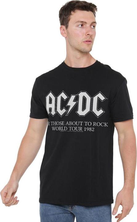 Immagine prodotto AC/DC World Tour 1982 Maglietta Uomo (4XL)