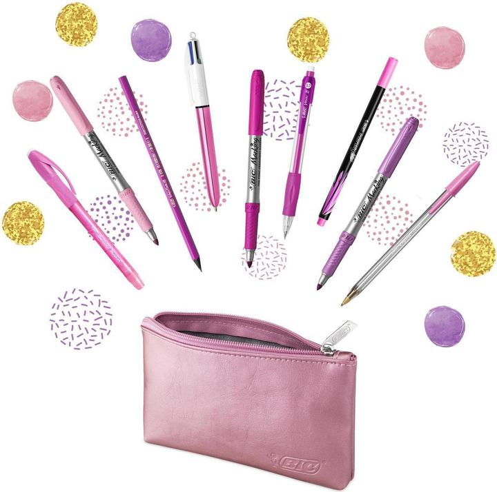 Produktbild Bic Pink & Purpleset (Mehrfarbig, 9 x)