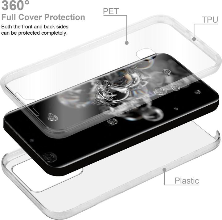 Image du produit Cadorabo TPU 360 degrés Case Cover (Samsung Galaxy S20 Ultra)