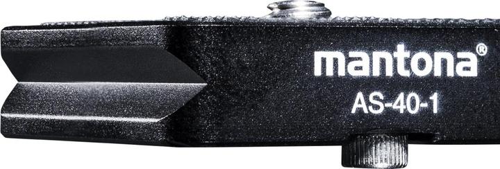 Actual product image mantona AS-40-1 (Tripod quick-release plate)