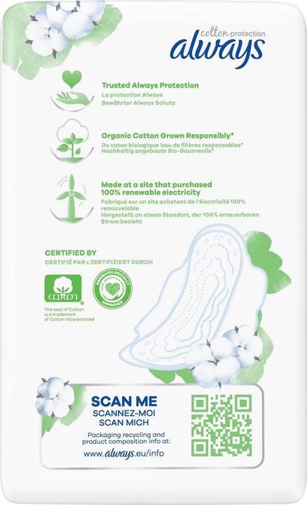 Immagine prodotto Always Cotton Protection (54 x, Assorbenti igienici)