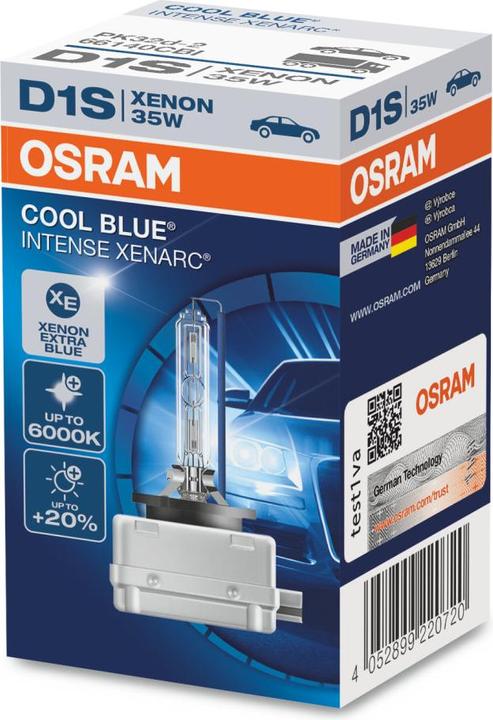 Image du produit Osram Xenarc Cool Blue Intense (D1S)