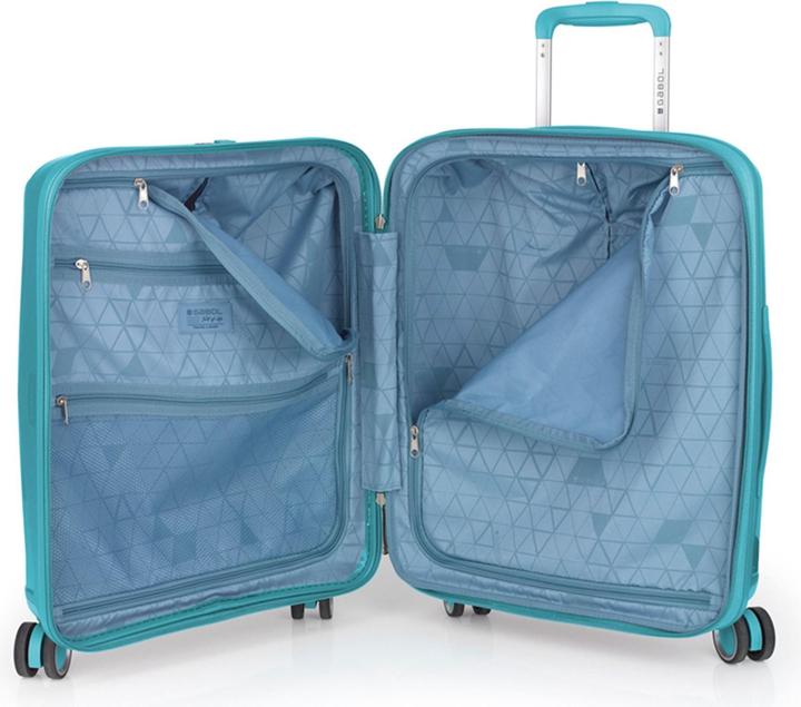 Image du produit Gabol Queens 4 roues trolley cabine S 54 cm avec soufflet extensible (48 l, Bagage à main (jusqu'à 50l))