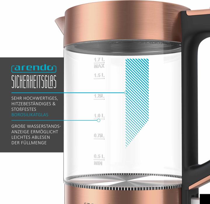 Produktbild Arendo Wasserkocher (1.70 l)