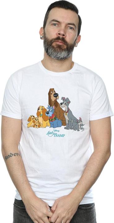 Produktbild Disney Lady And The Tramp Classic Group TShirt (4XL)