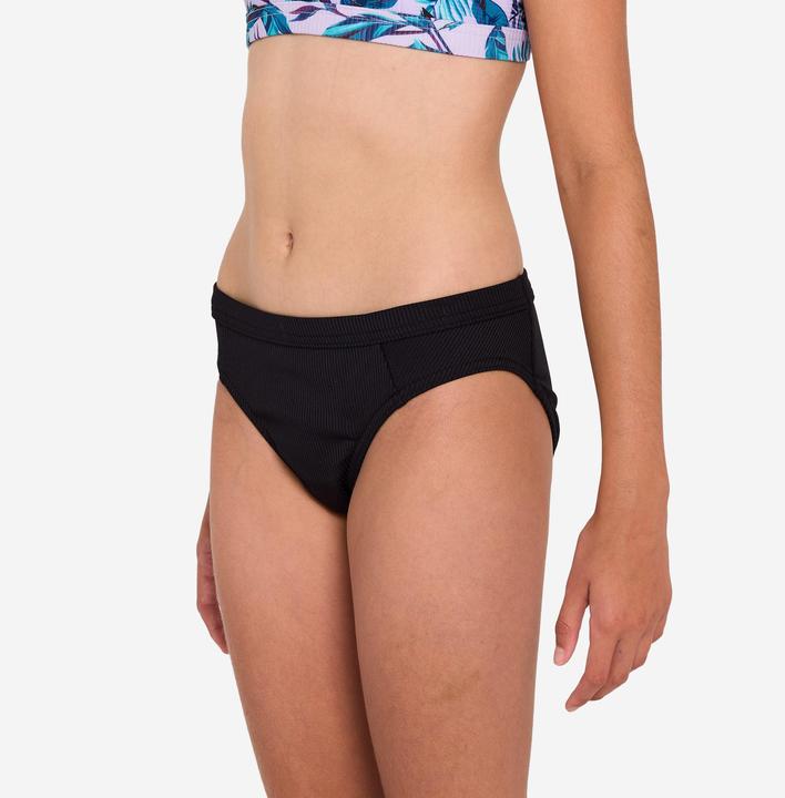 Produktbild Olaian Bikini-Hose Surfen Mädchen Alma Hao schwarz
