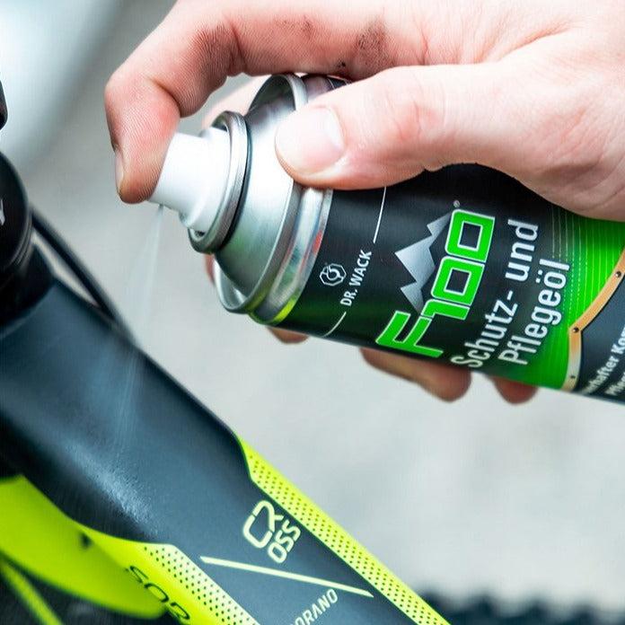 Produktbild F100 Fahrradpflegeöl (300 ml, Pflegeset)