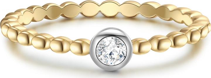 Image du produit Glanzstücke München Femmes argent sterling zirconium or jaune - 28577 (52, Argent 925)