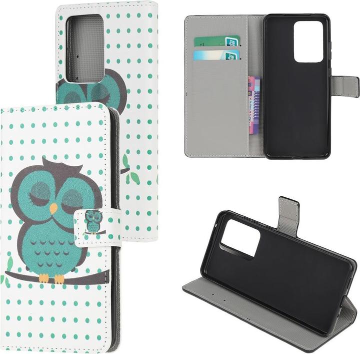 Produktbild Cover-Discount Galaxy Note 20 Ultra - Leder Hülle Eule (Samsung Galaxy Note 20 Ultra)