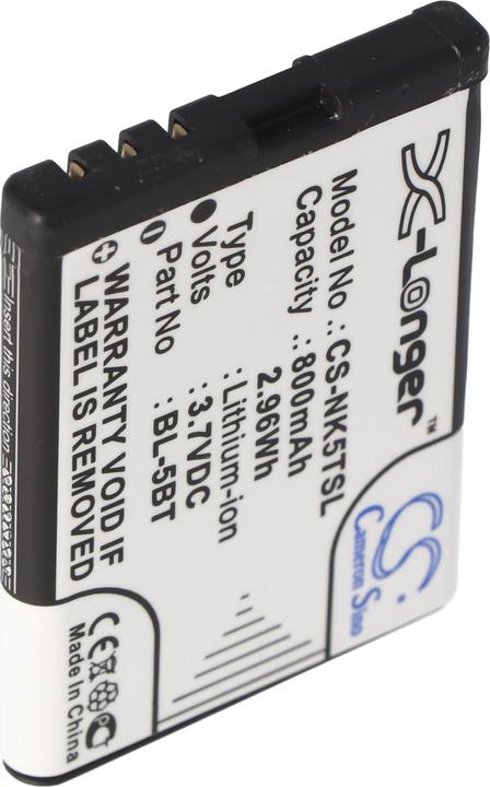 Actual product image Nokia Akku BL-5BT, 2600 Classic, 7510