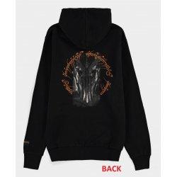 Actual product image Difuzed LORD OF THE RINGS - Sauron - Pull à Capuche Zipper Homme (L) (L)