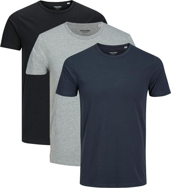 Grey, Black, Blue