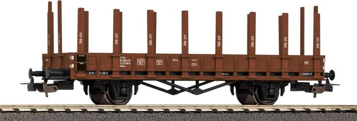 Image du produit Piko CFF Wagon porte-grumes 2 essieux brun Ep. IV (Piste H0)