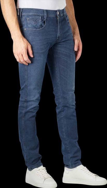 Actual product image Replay Anbass Jeans Slim Fit Dark Blue (W40/L34)