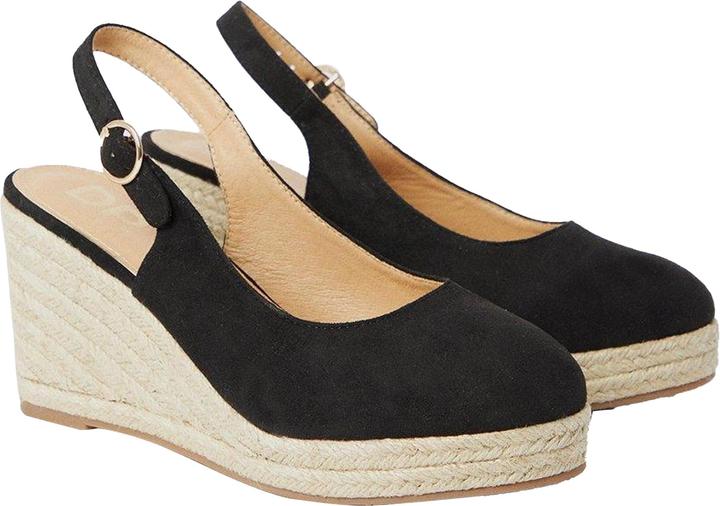 Actual product image Dorothy Perkins Womens/Ladies Riya Sling Back Wide Wedge (36)